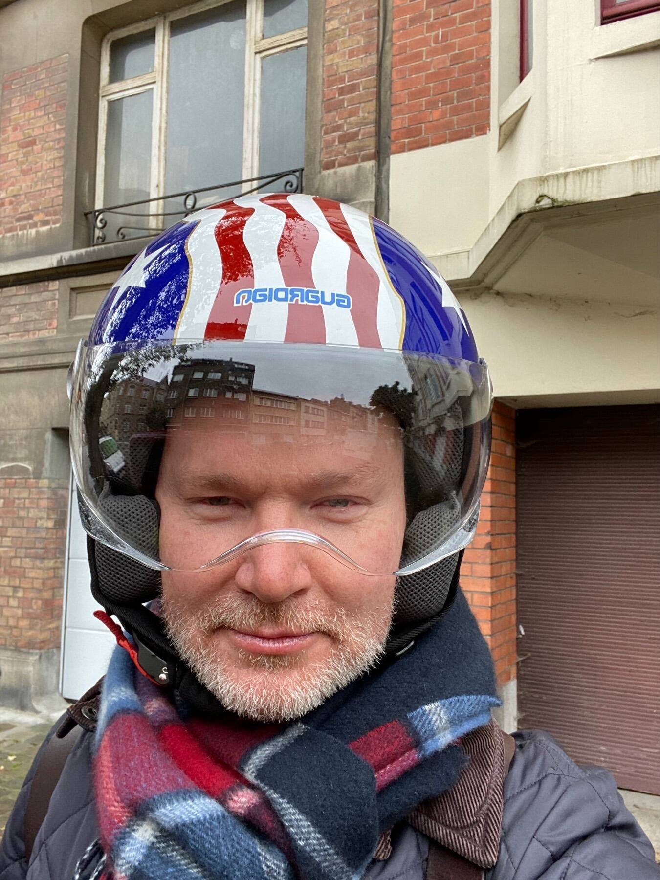 Michael Holland in Antwerp, Belgium