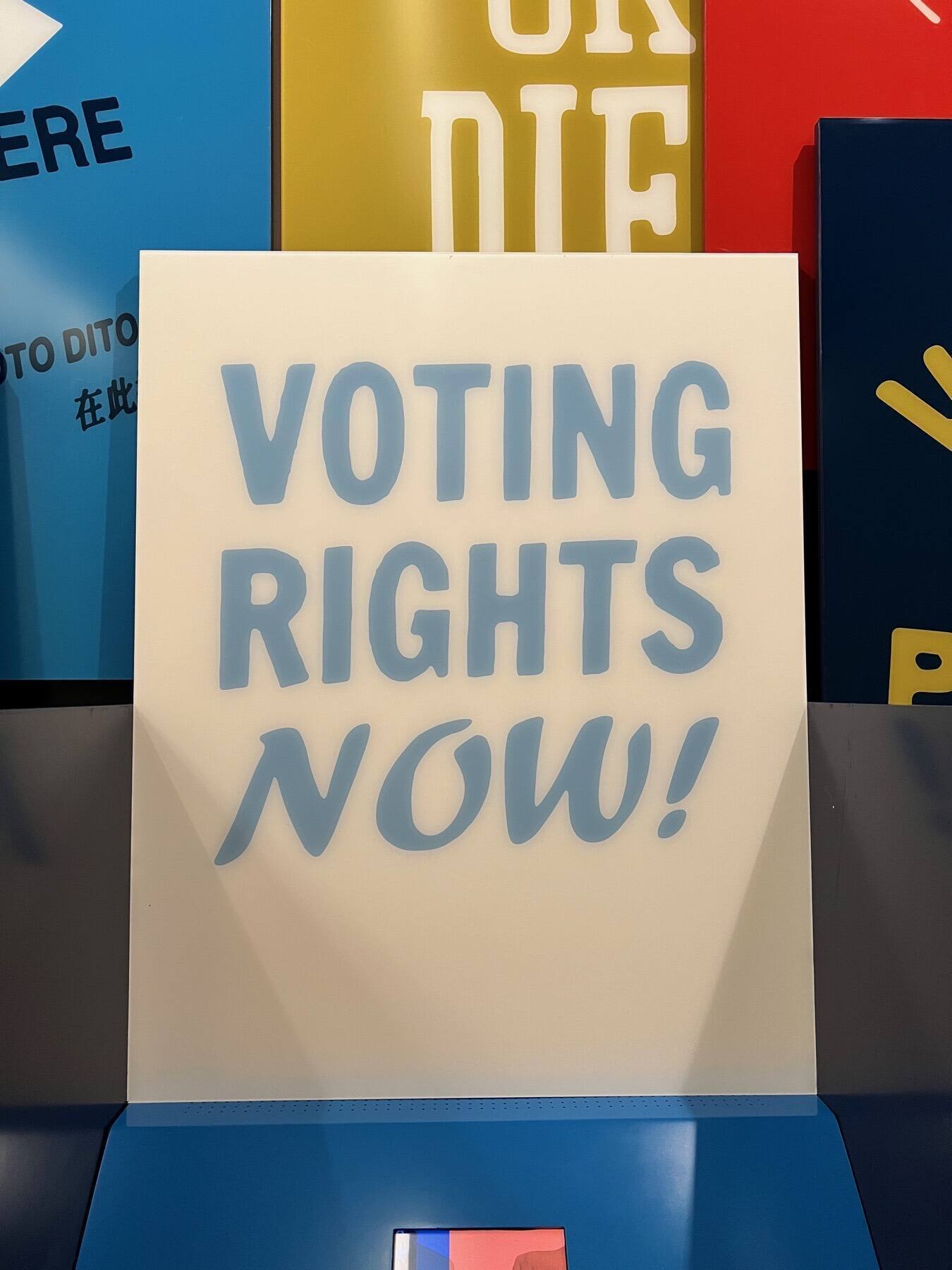 Voting Rights Now, International African American Museum