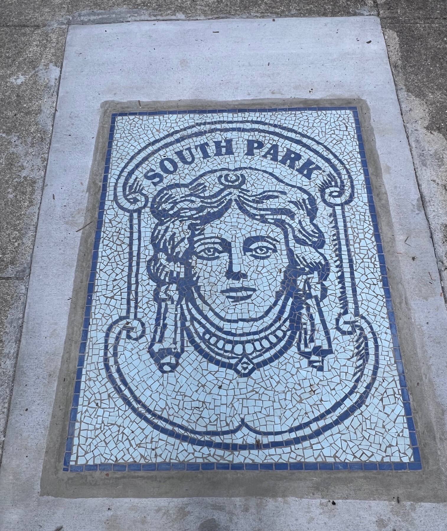 South Park Historic District Marker