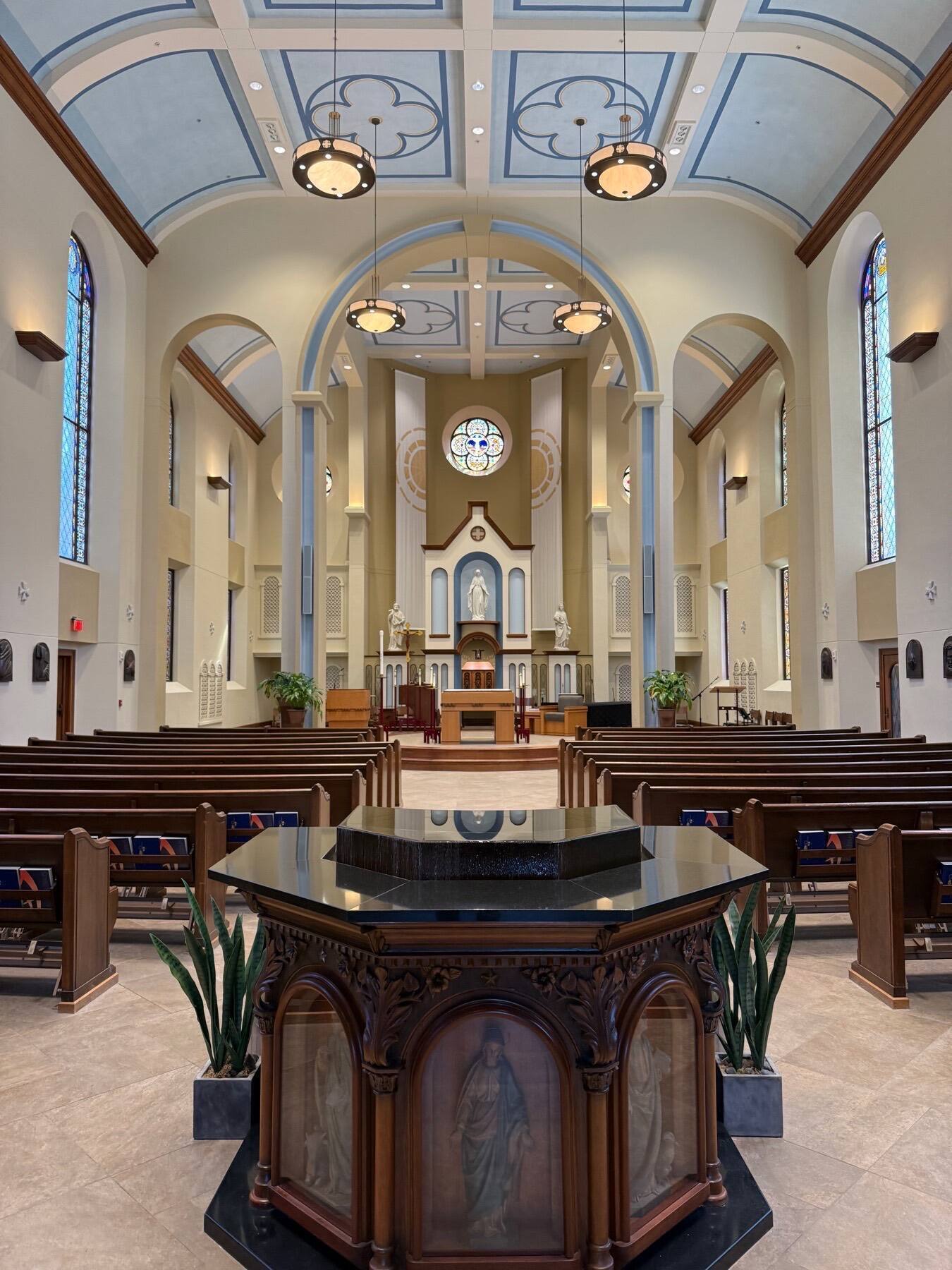 Chapel of the Immaculate Conception Interior, University of Dayton