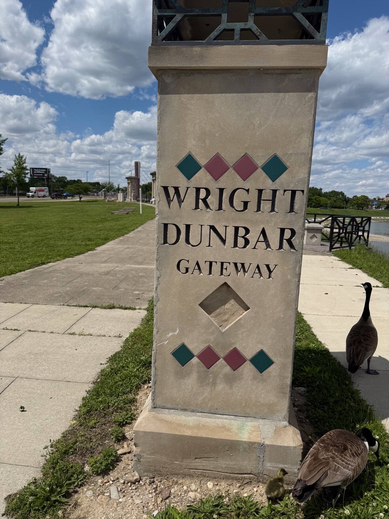 Gateway Park, Wright-Dunbar neighborhood, West Third Street, Dayton