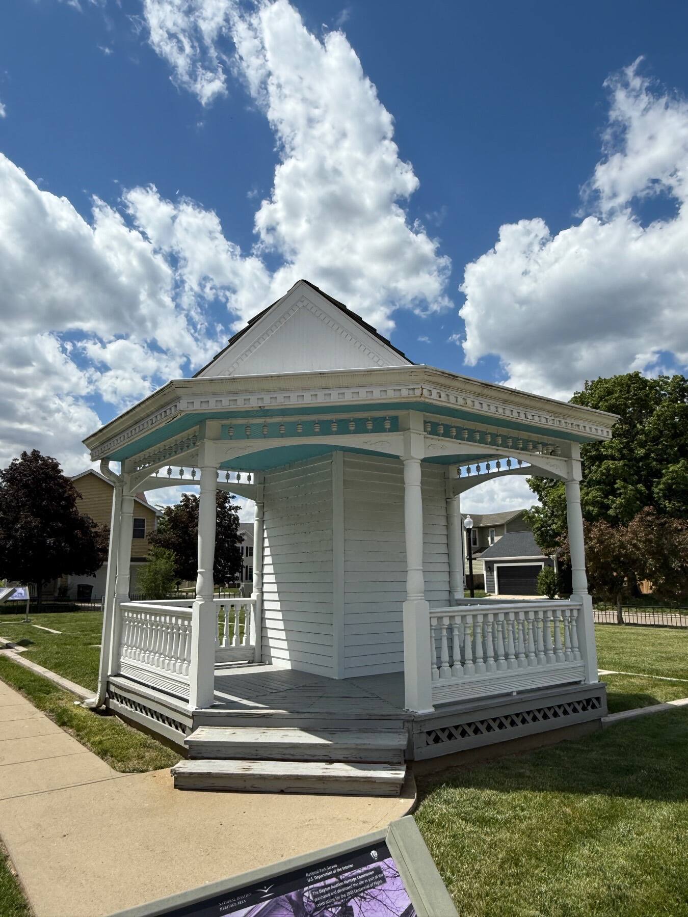 Original porch, Wright Brothers home, Dayton