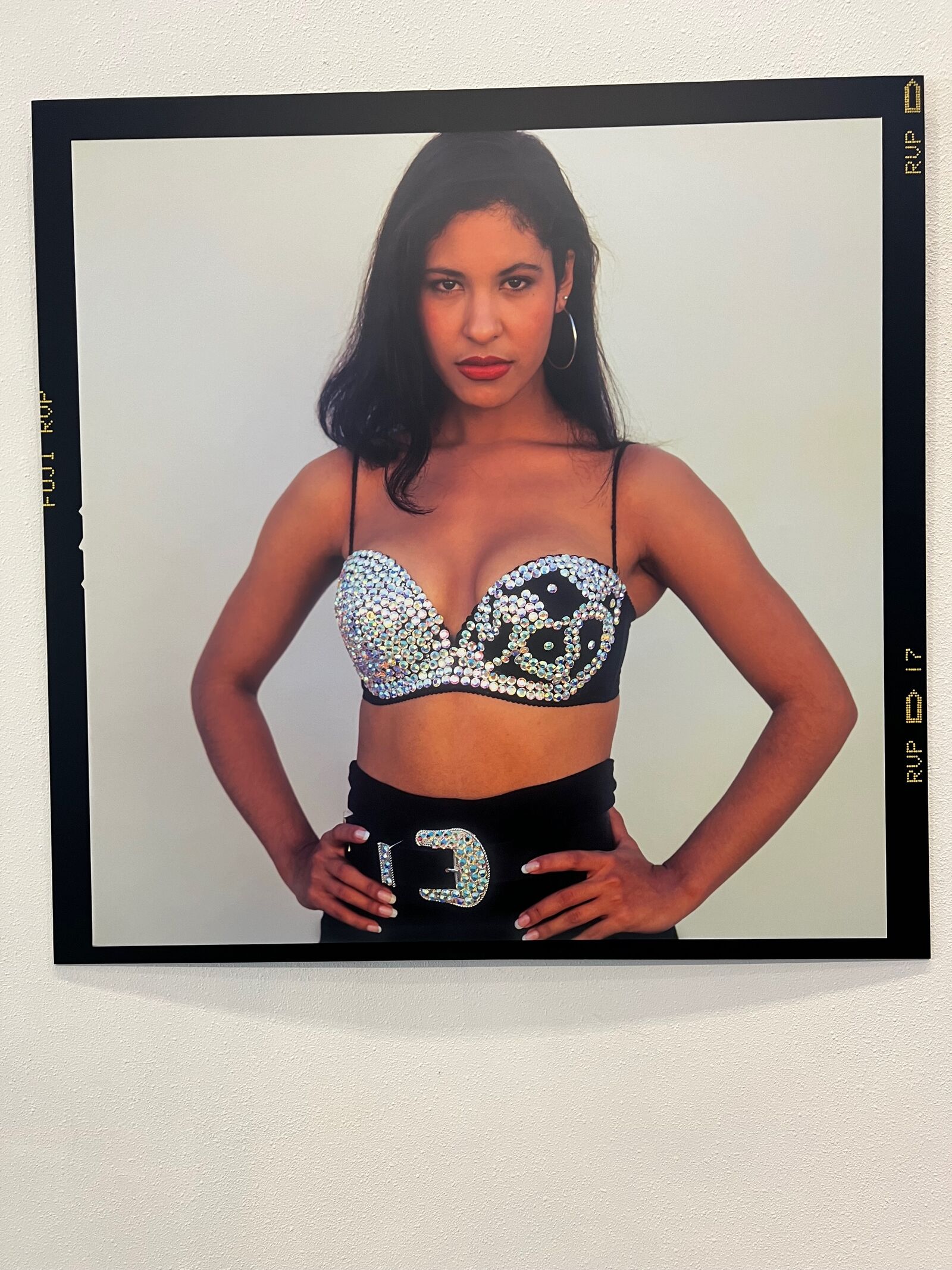 Selena portrait photograph, El Paso Museum of Art