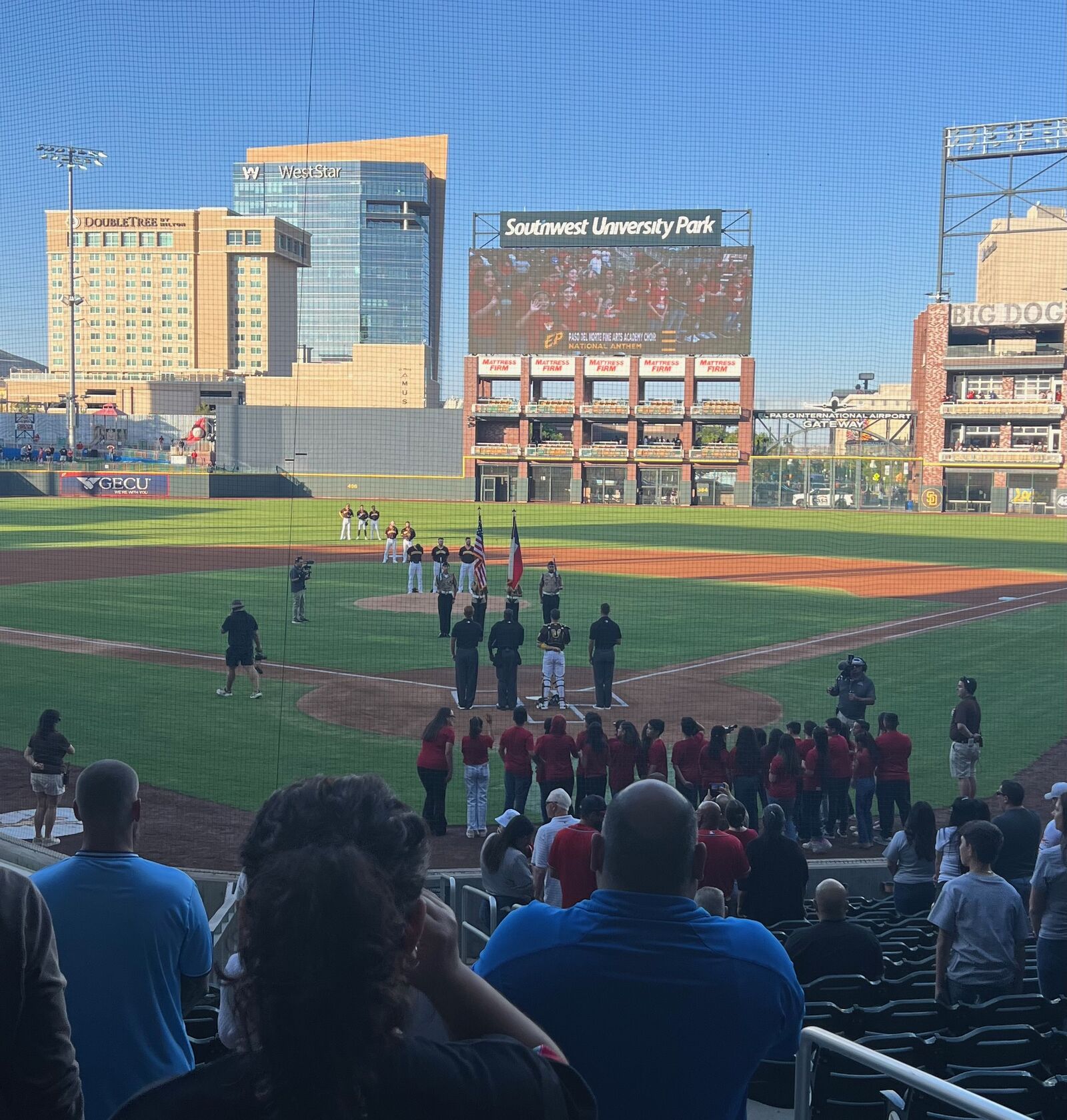 Southwest University Park with skyline