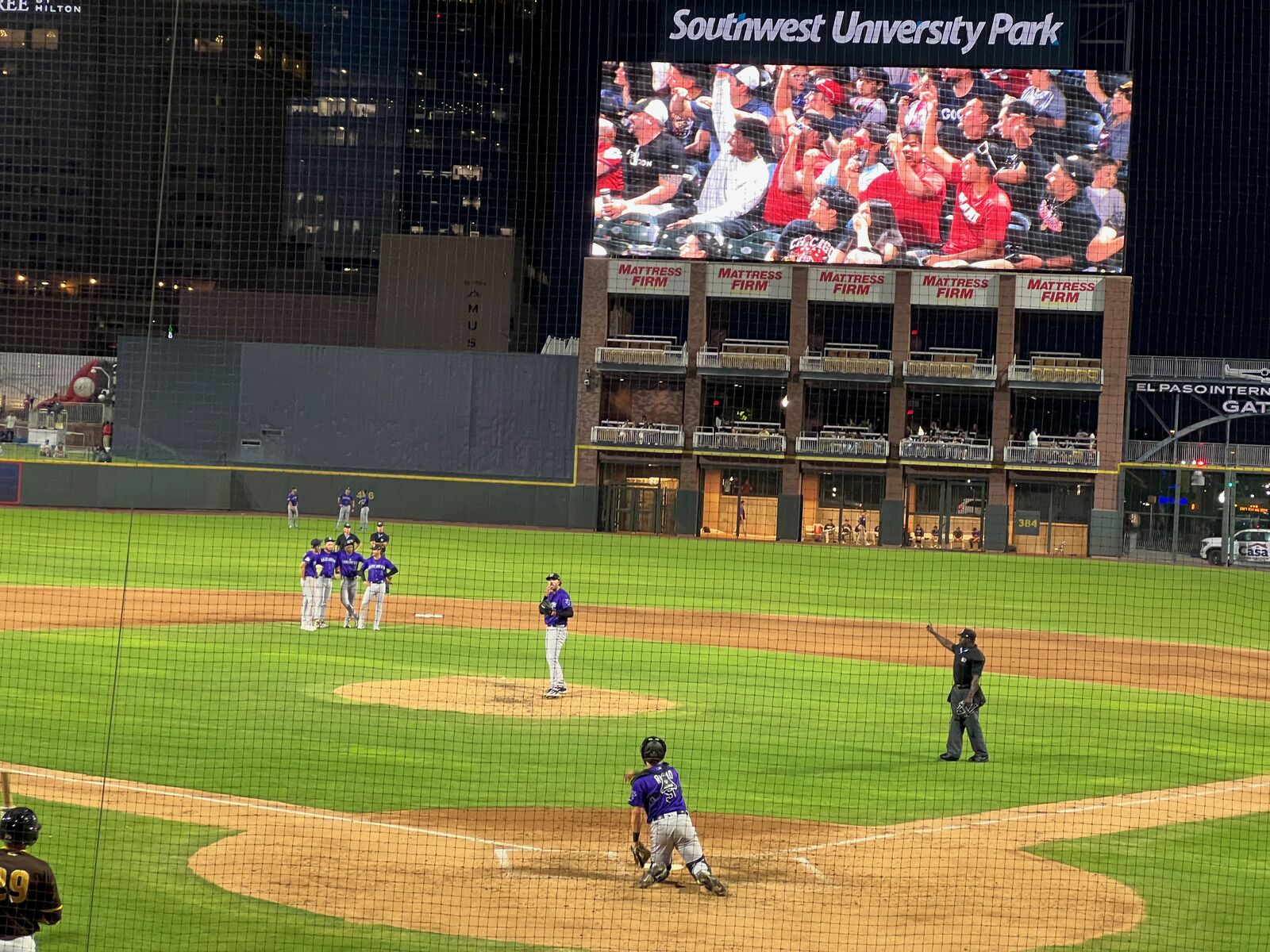 Chihuahuas baseball game, wide shot