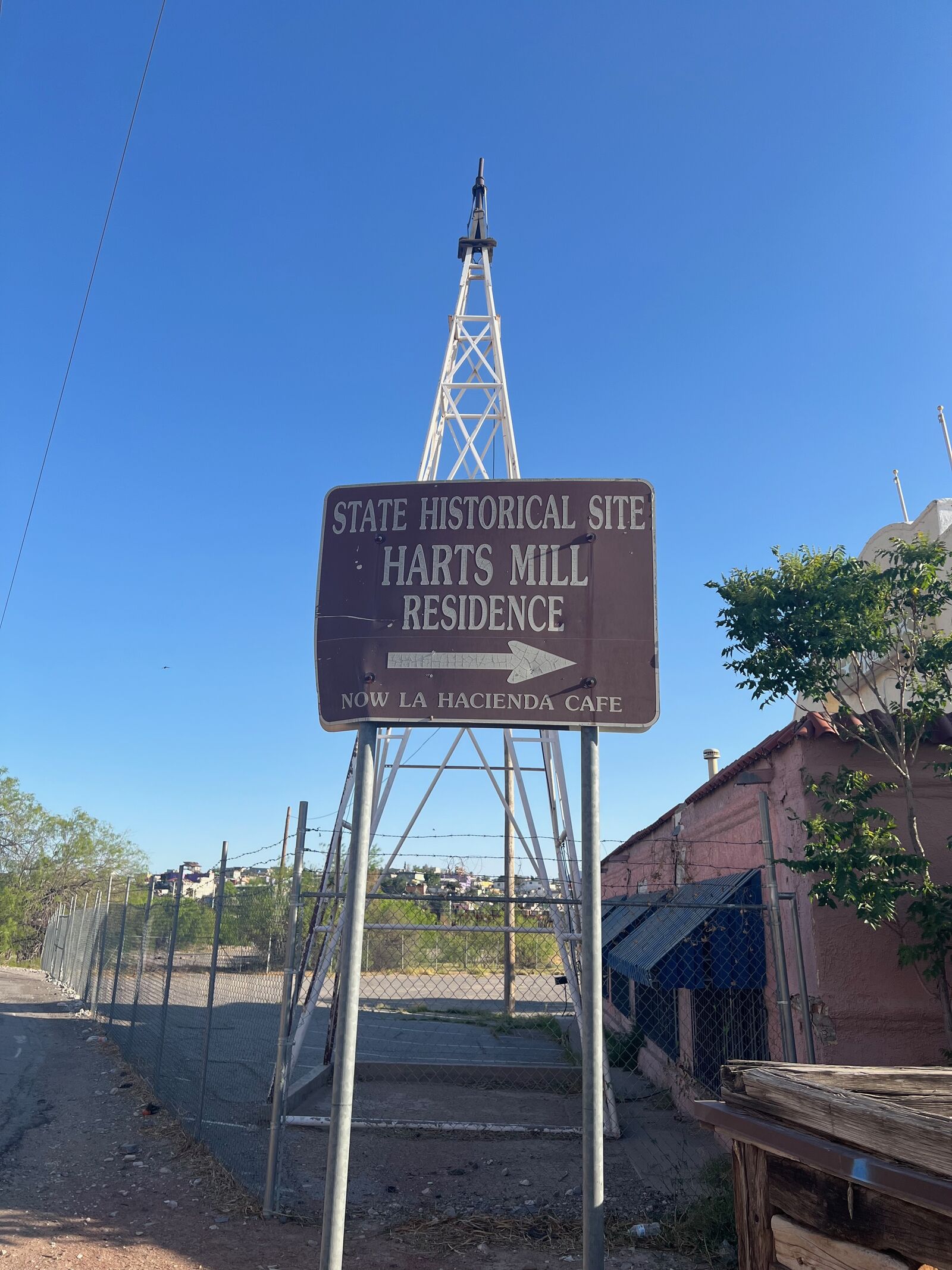 Harts Mill Residence sign