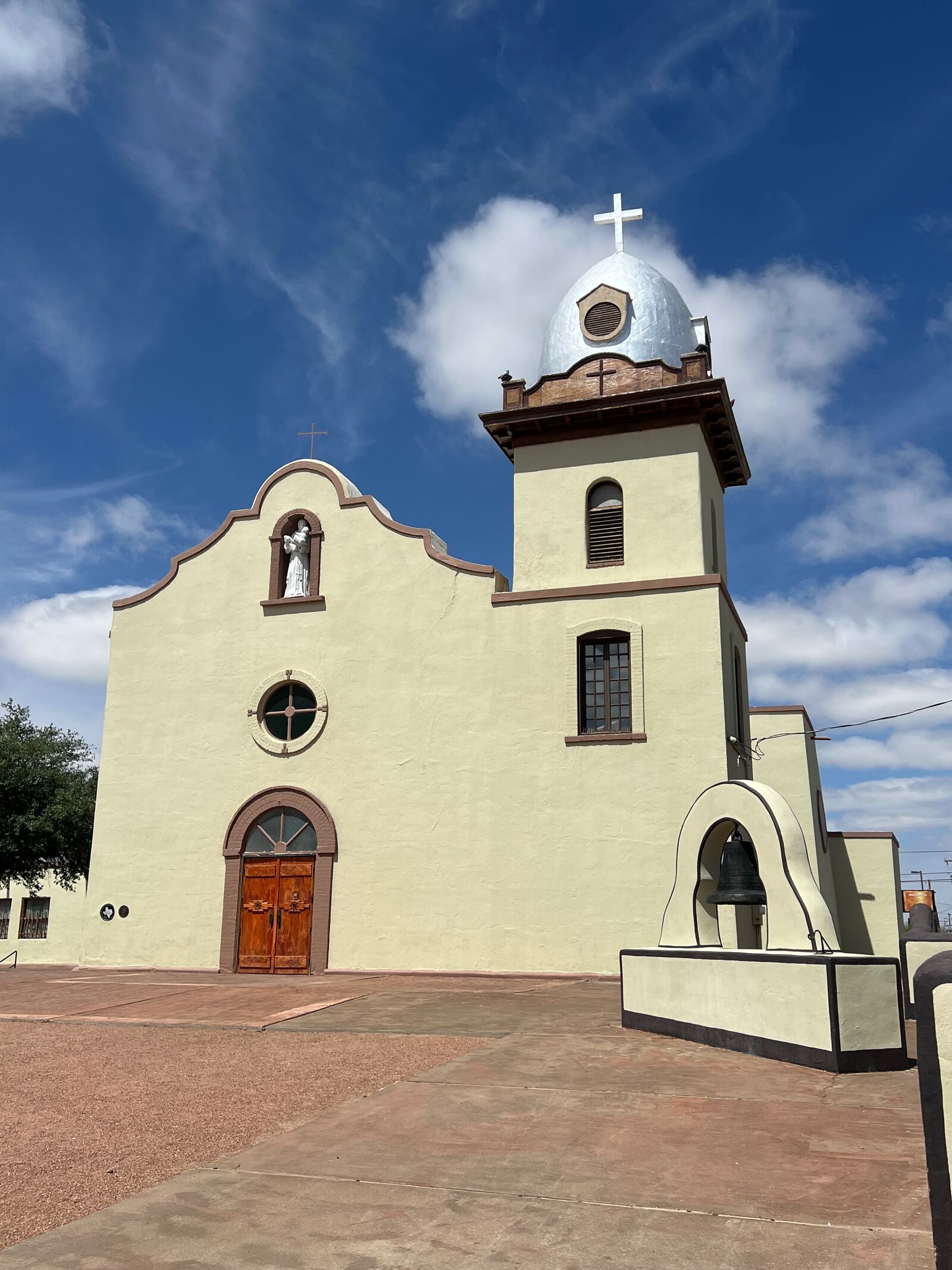 Ysleta Mission façade