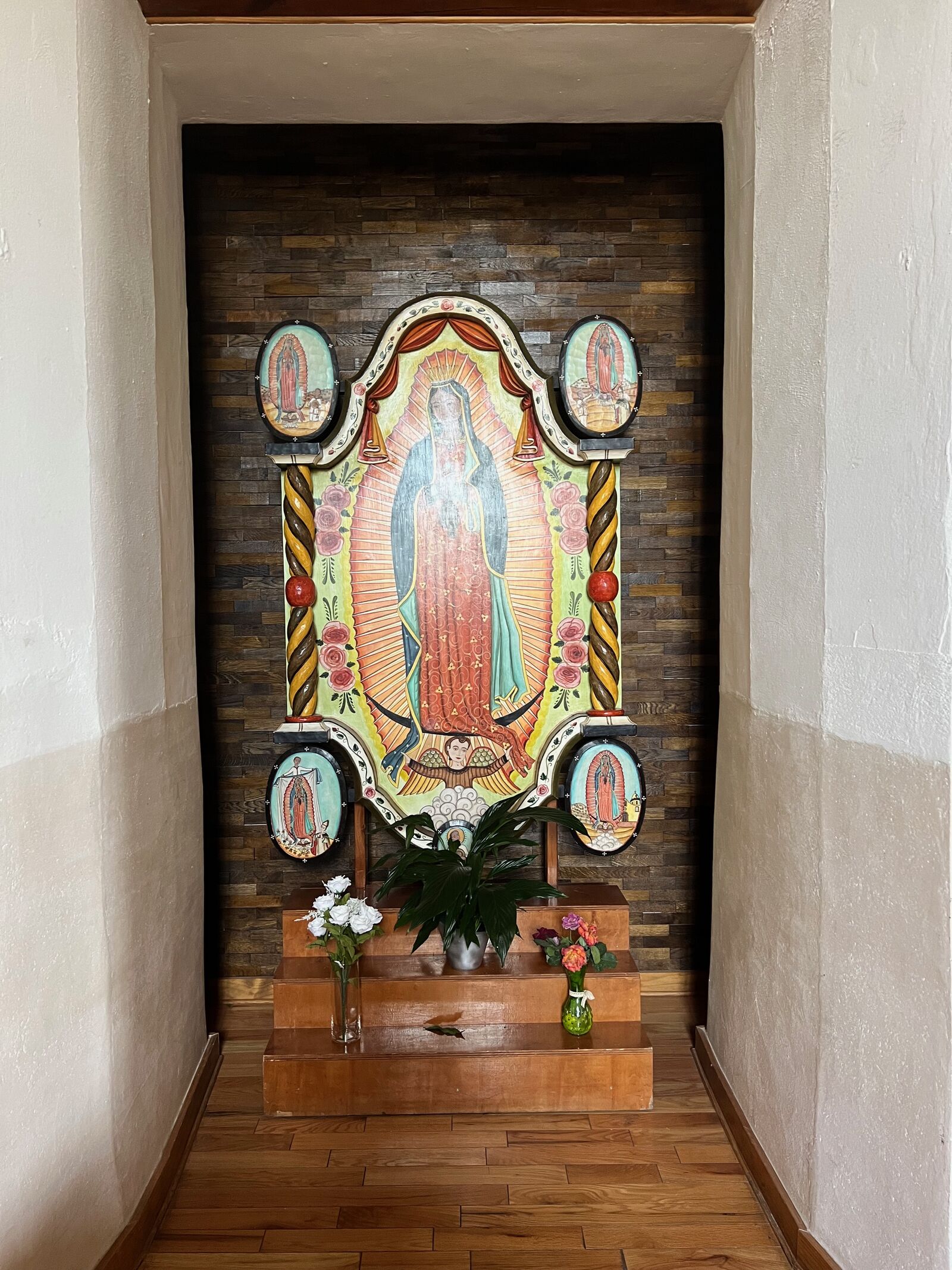 Guadalupe shrine niche