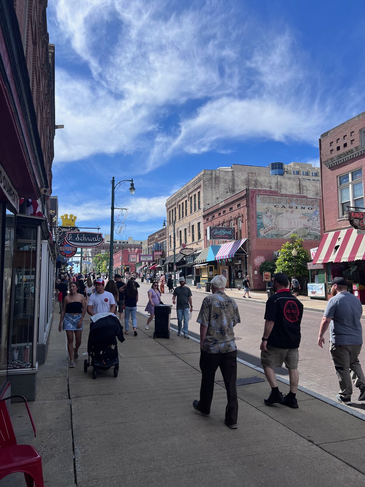 South Main Street, downtown Memphis