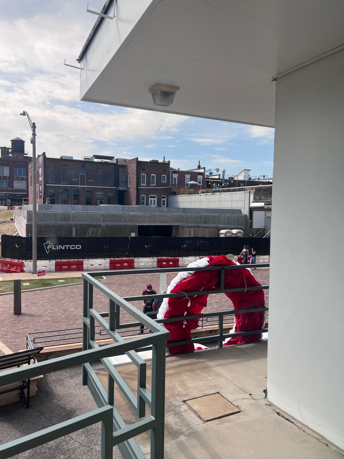 Lorraine Motel balcony where Dr. King was shot