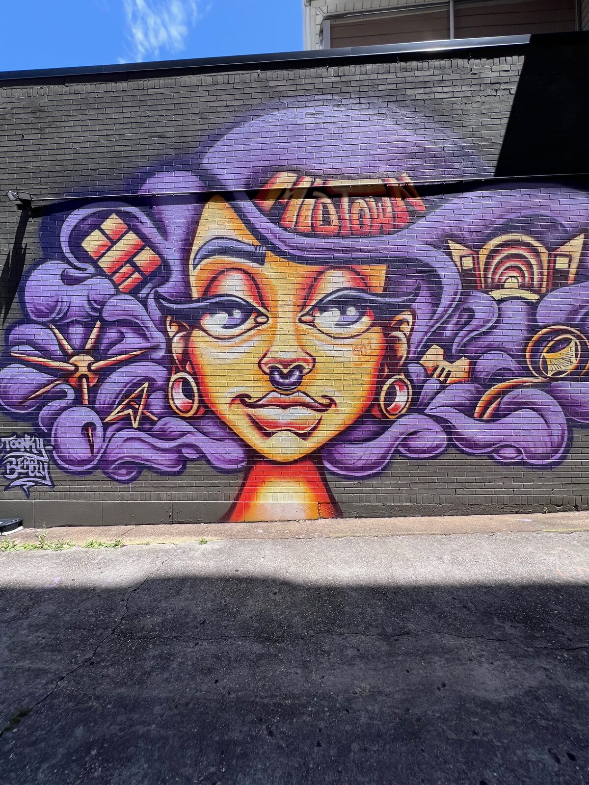 Downtown Memphis mural
