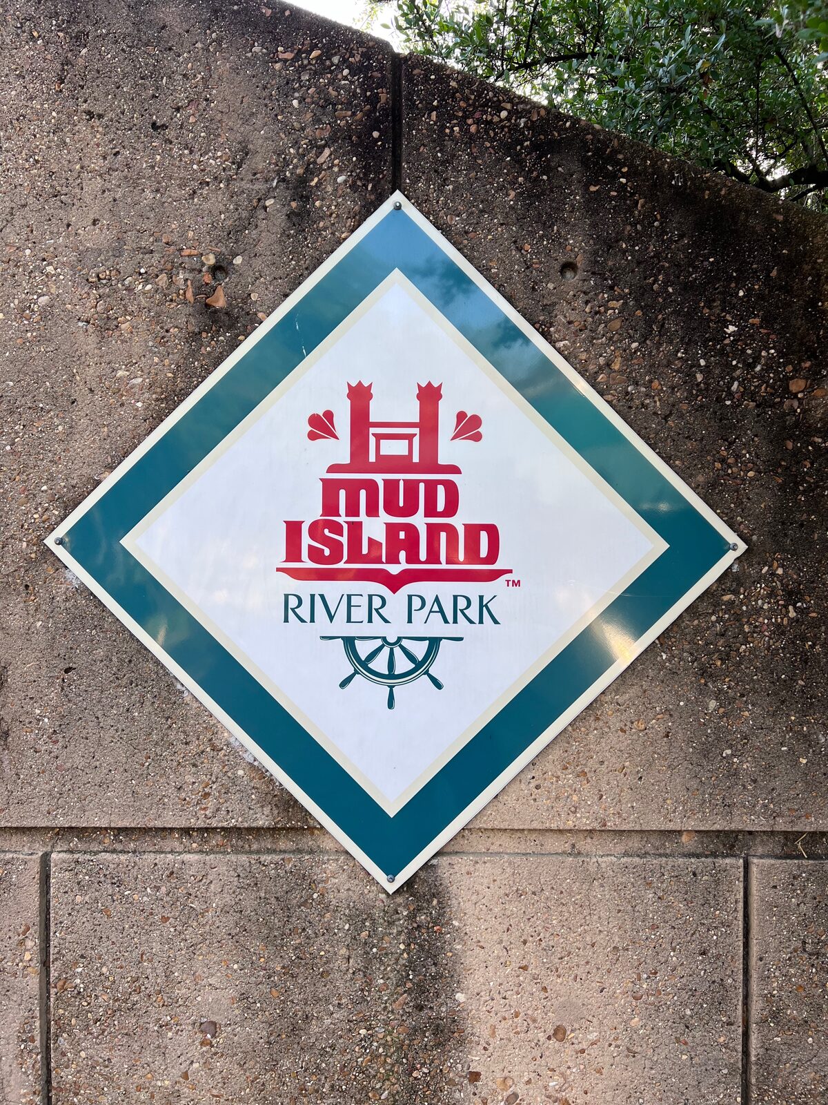 Mud Island River Park marker, Memphis