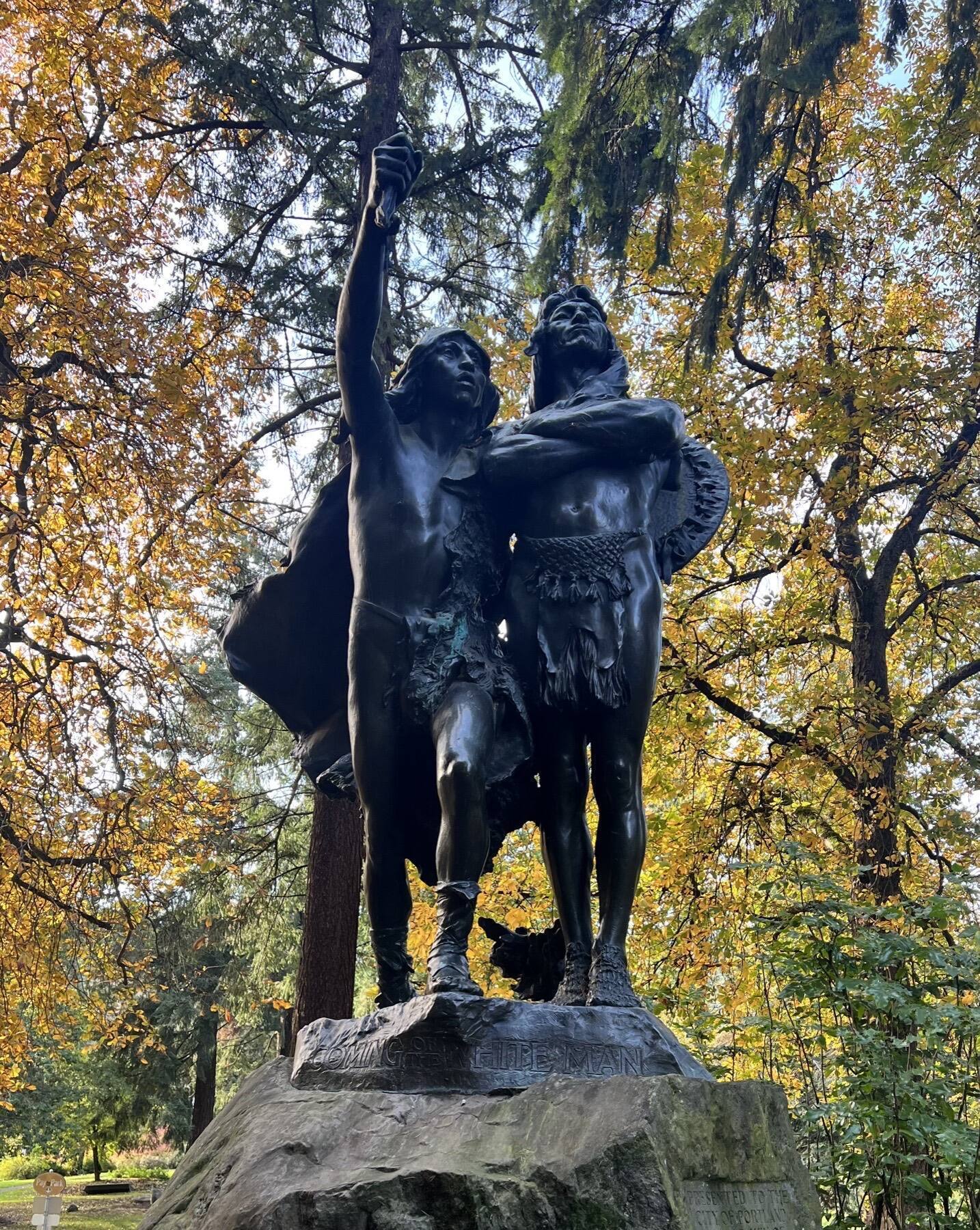 The Coming of the White Man, Portland