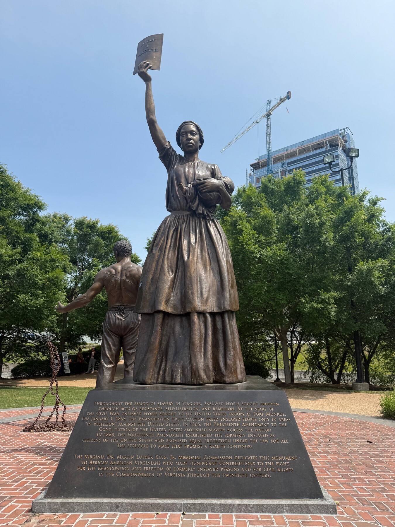 Emancipation and Freedom Monument, Richmond
