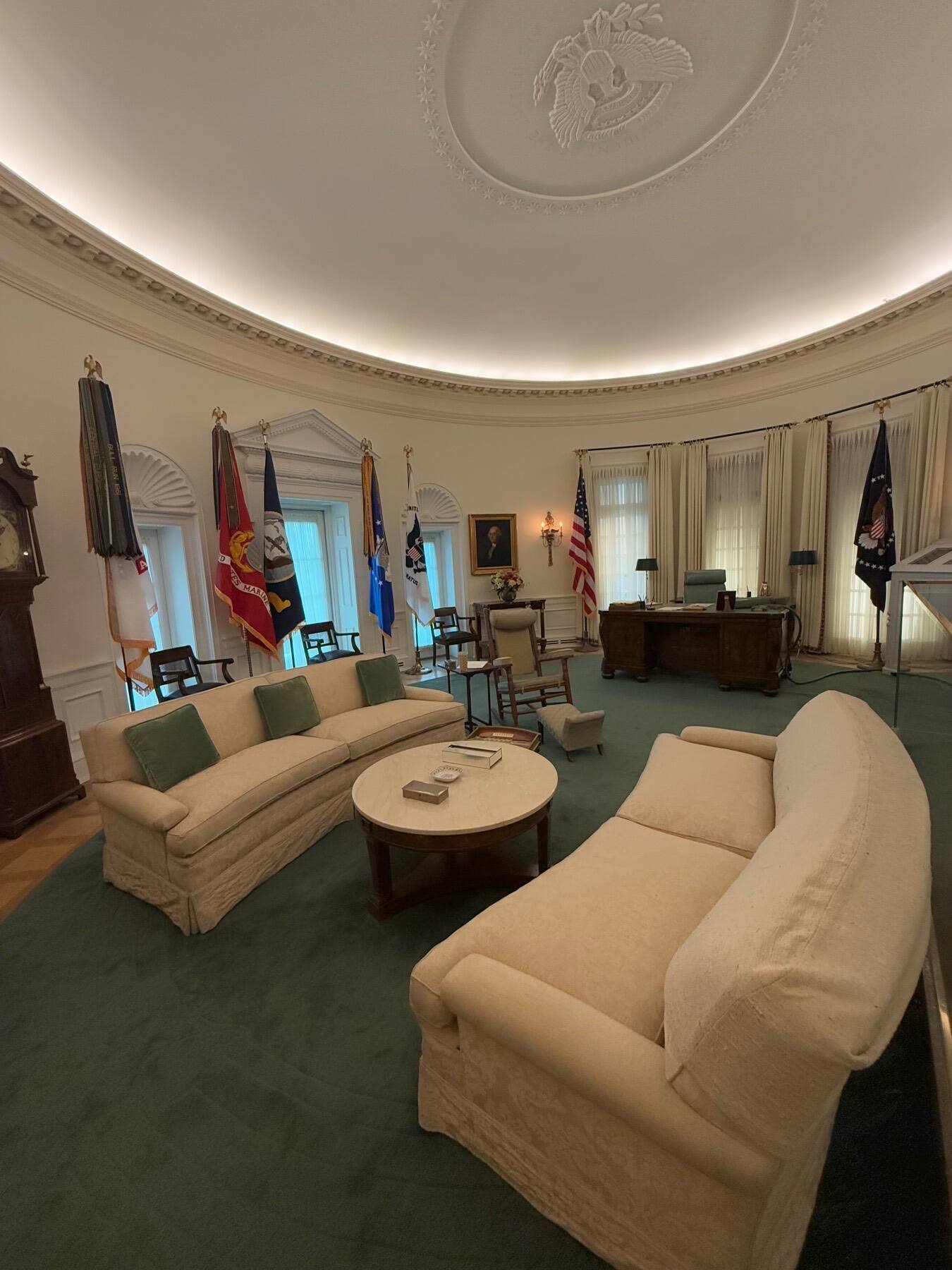 Oval Office, Lyndon B. Johnson Presidential Library, Austin, Texas