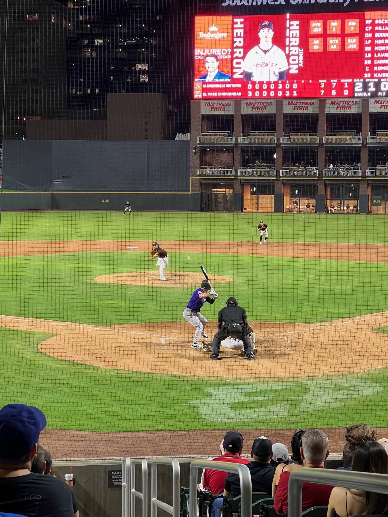Southwest University Park, El Paso, Texas