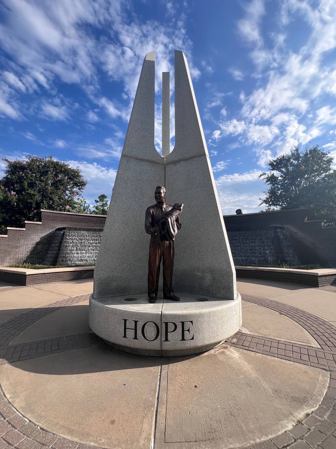 Hope monument, John Hope Franklin Reconciliation Park