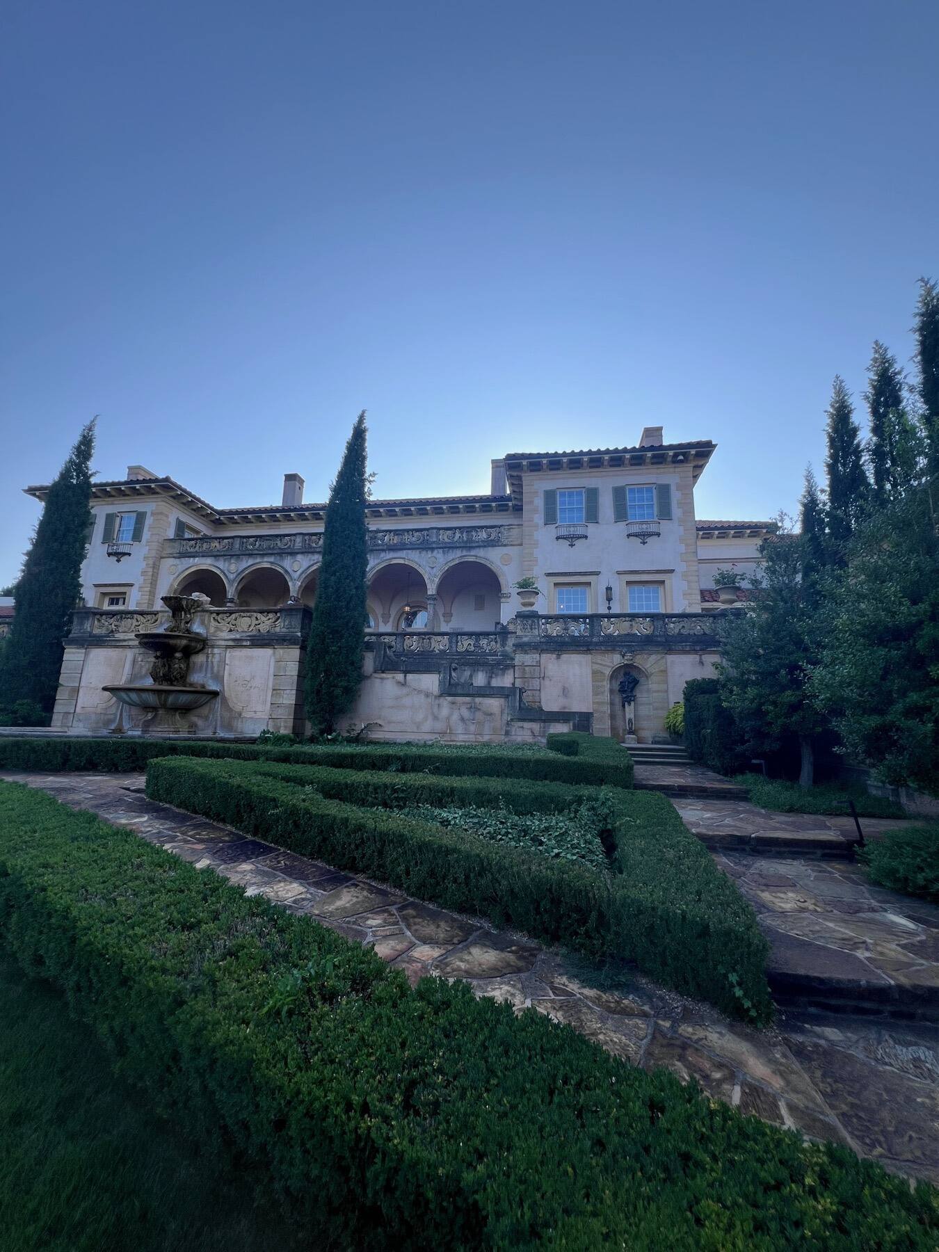 Philbrook Museum garden