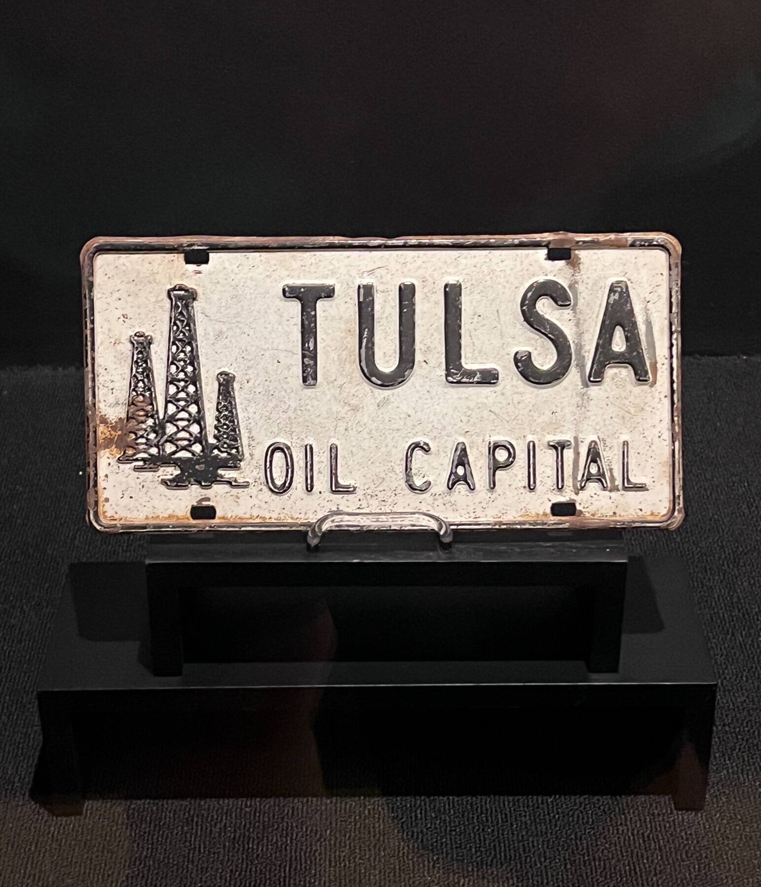 Tulsa Oil Capital sign