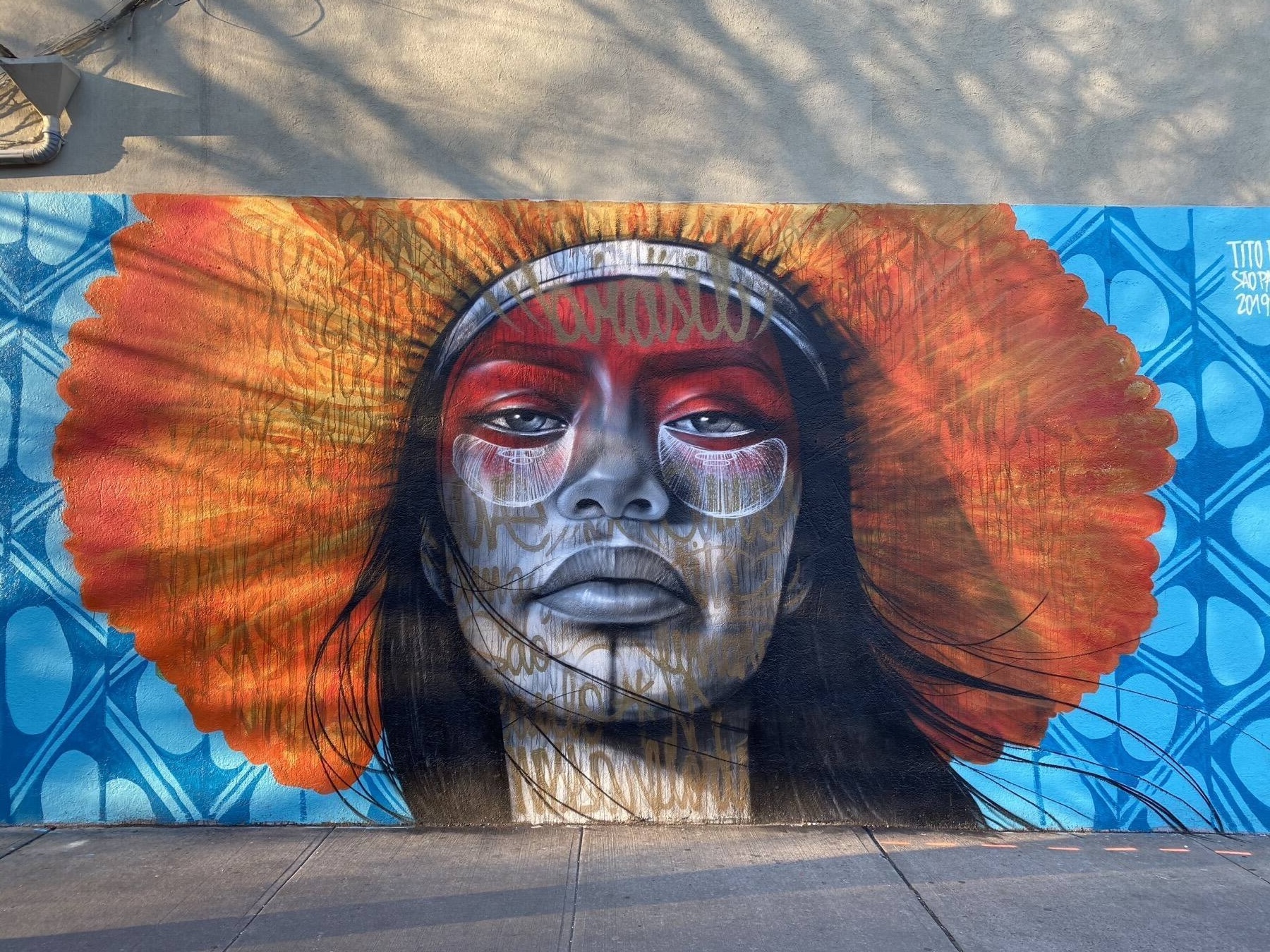 Native Mural, New York, New York
