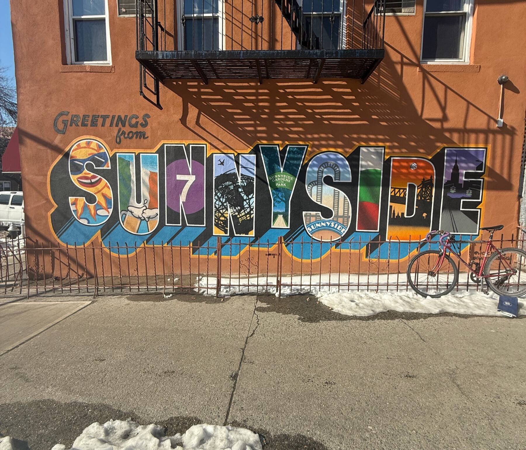 Sunnyside Mural, 40th Street, Queens, NY