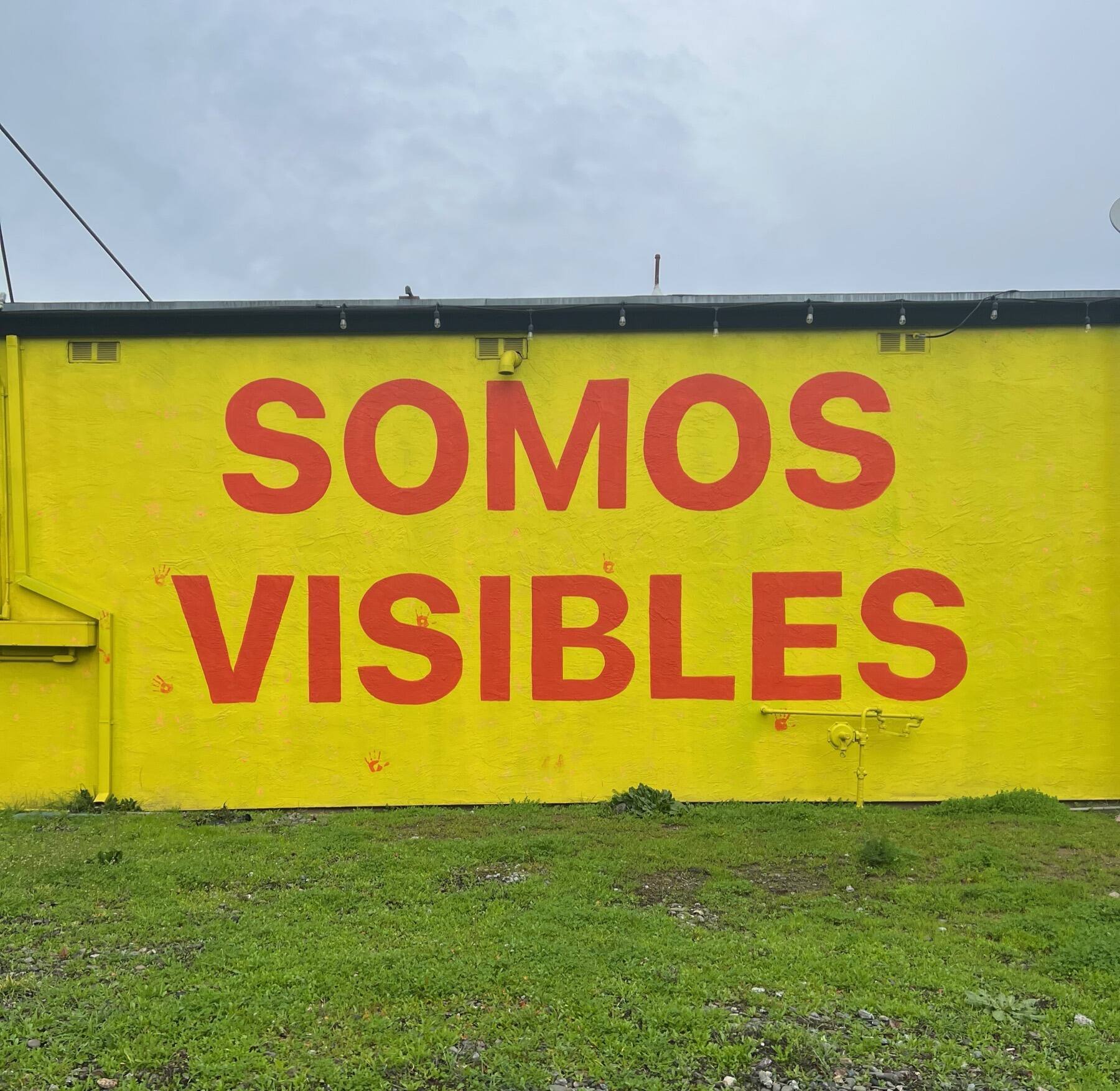 Somos Visibles Mural, Coombs Street, Napa, California