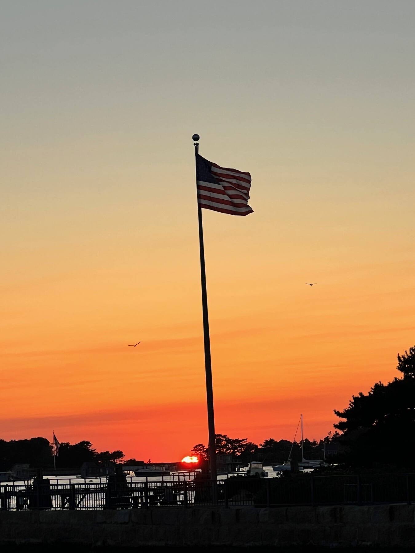 Sunset on the Cape, Woods Hole, Massachusetts
