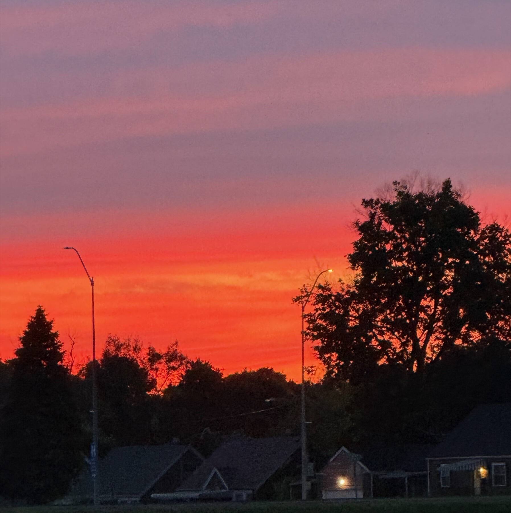 Night Sky, Dayton, Ohio