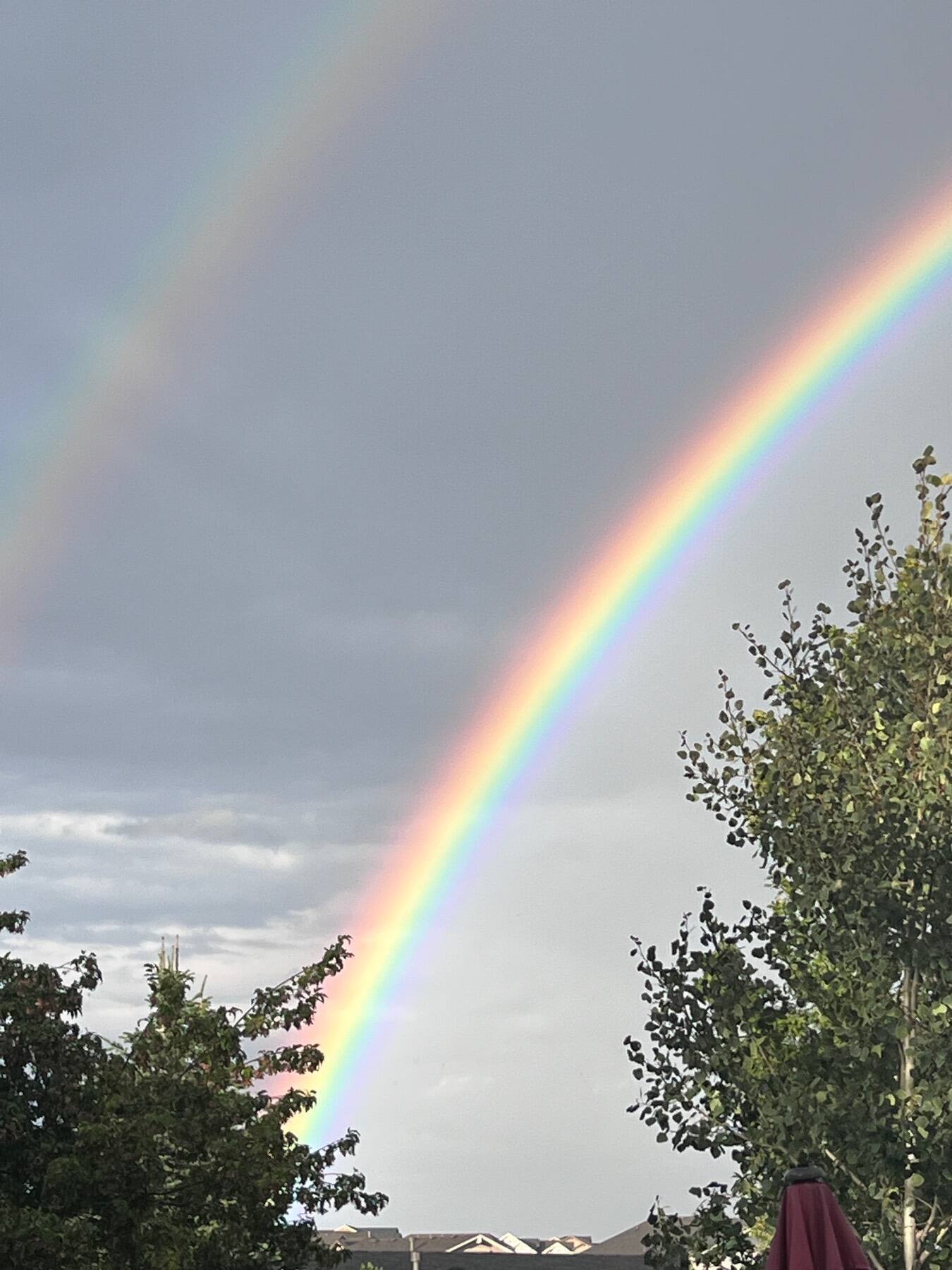 Double Rainbow, Colorado Springs, Colorado