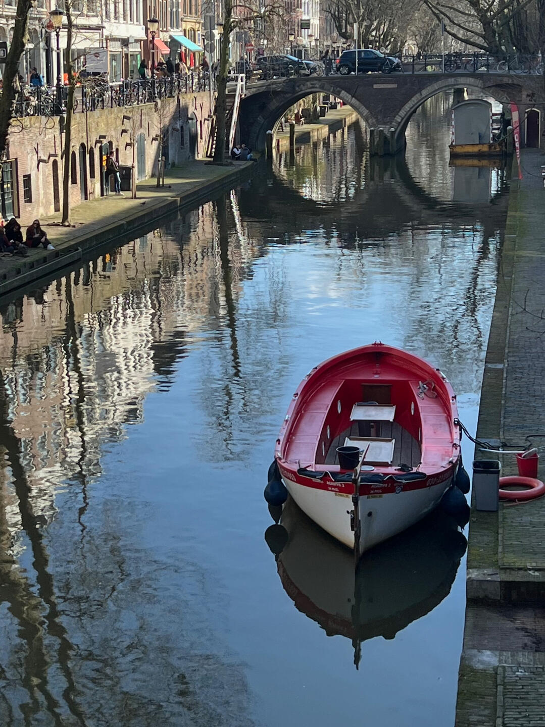 Mornings on the canals, Utrecht