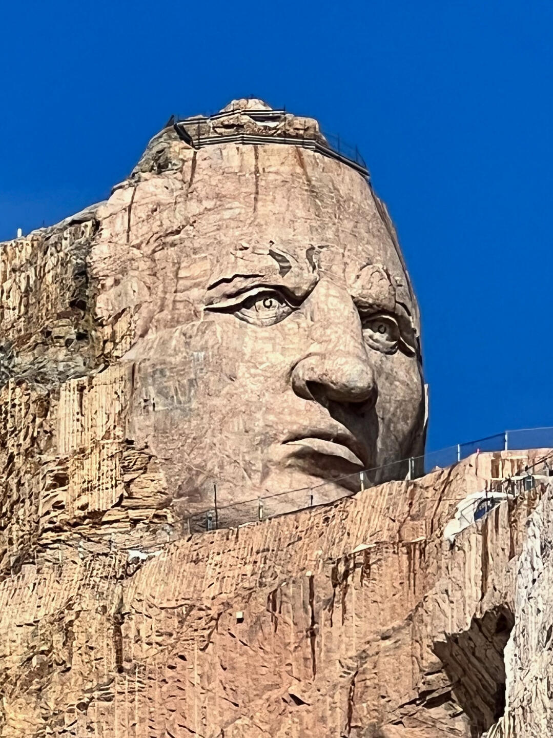 Stone and sky, Crazy Horse Memorial