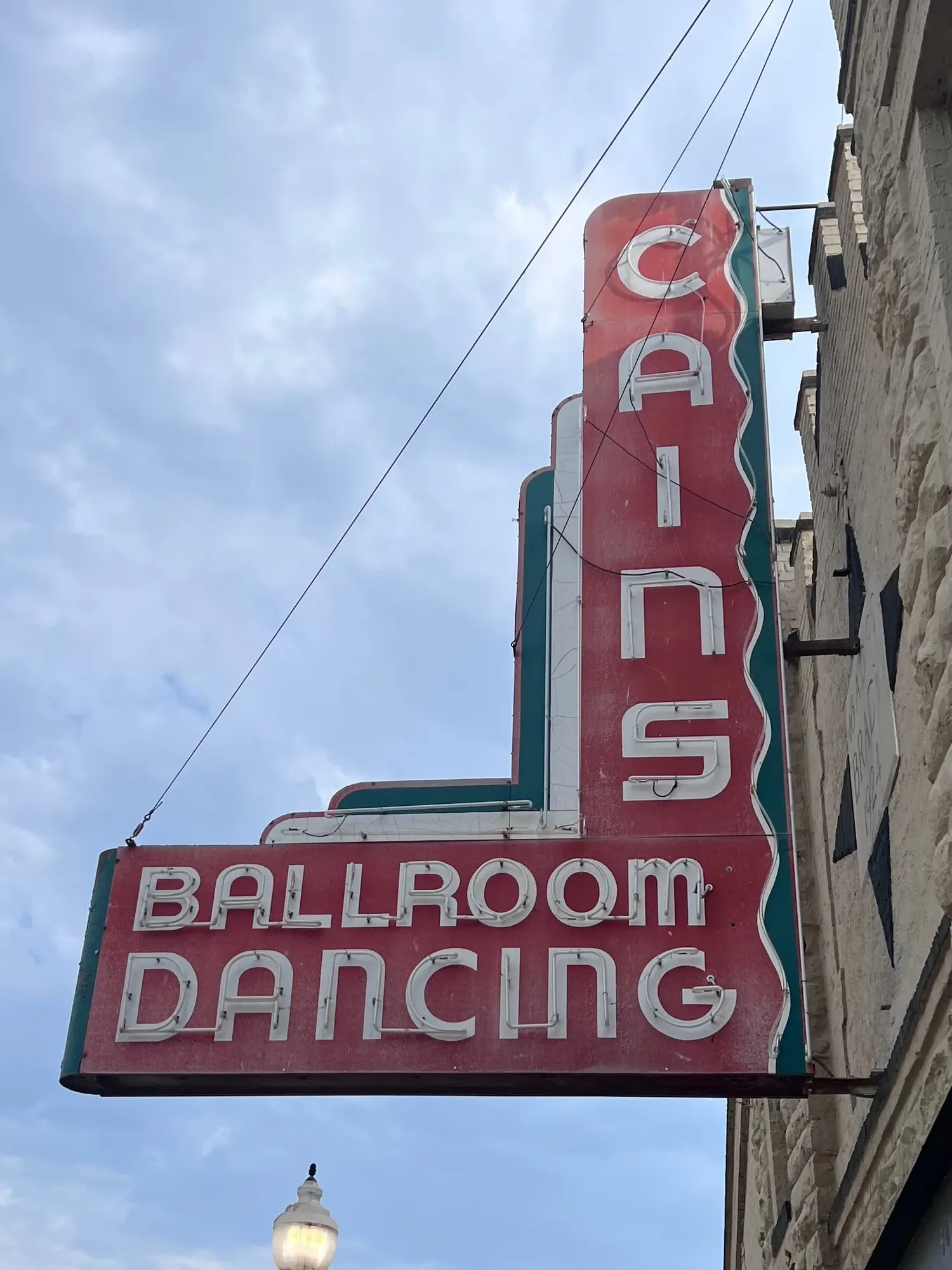 Cain's Ballroom sign in Tulsa