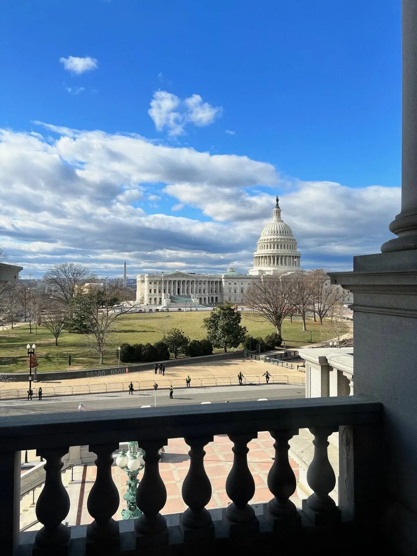 View of the Capitol Building from the Library of Congress, Washington, D.C.
