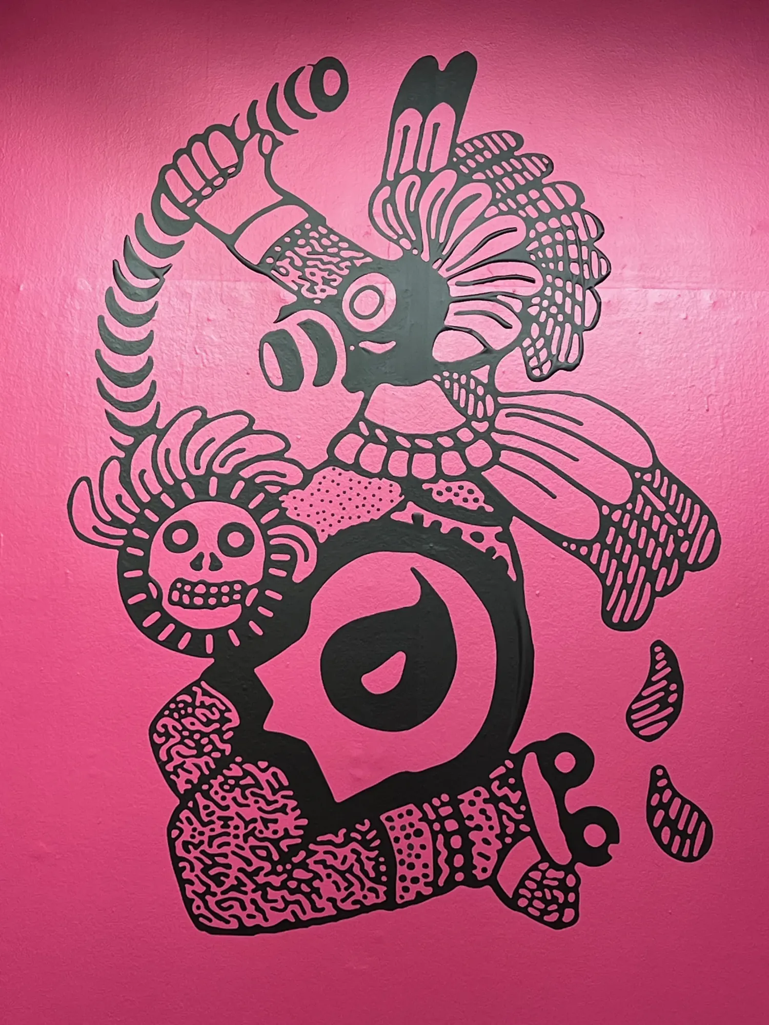 Mexican art installation at the Philbrook Museum